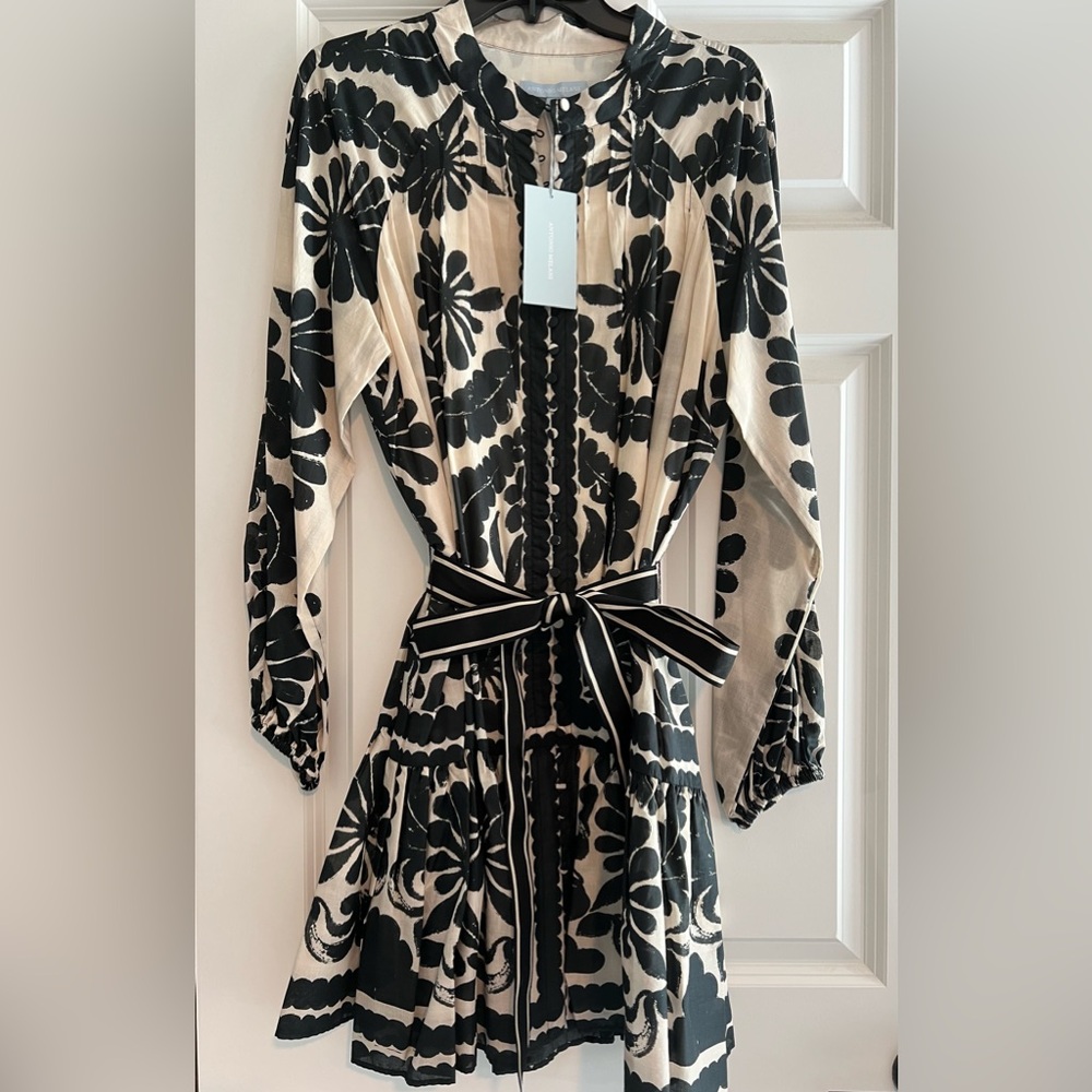 NWT ANTONIO MELANI Brynn Cotton Voile Dress - Picture 4 of 7